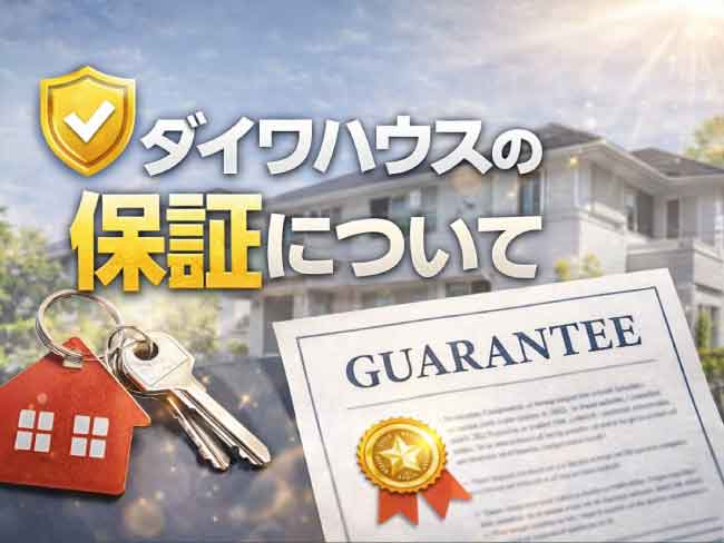 ダイワハウスの保証について
