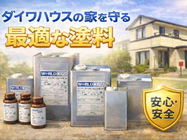 ダイワハウスの家を守る最適な塗料