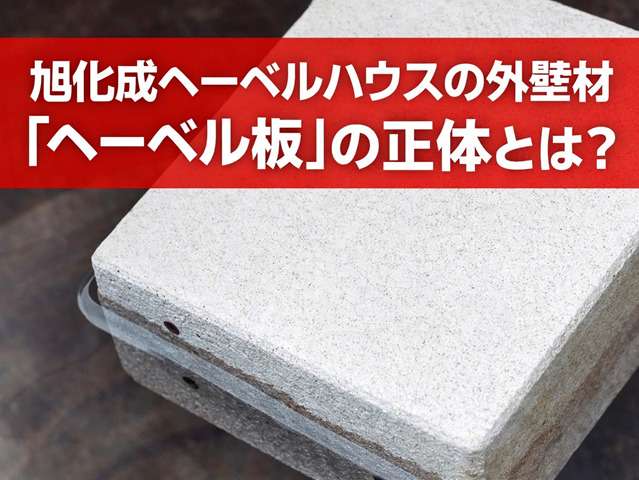 旭化成ヘーベルハウスの外壁材「ヘーベル板」とは?