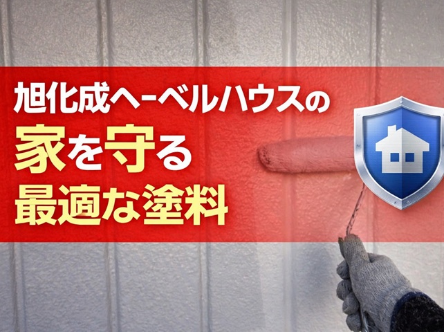 旭化成へーベルハウスの家を守る最適な塗料
