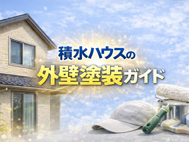 積水ハウスの外壁塗装ガイド