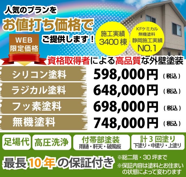 外壁塗装キャンペーン