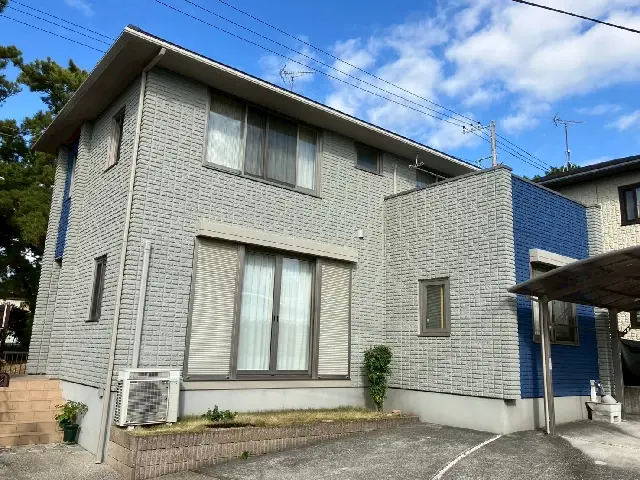 市川塗装が施工したミサワホーム住宅の外壁塗装施工後