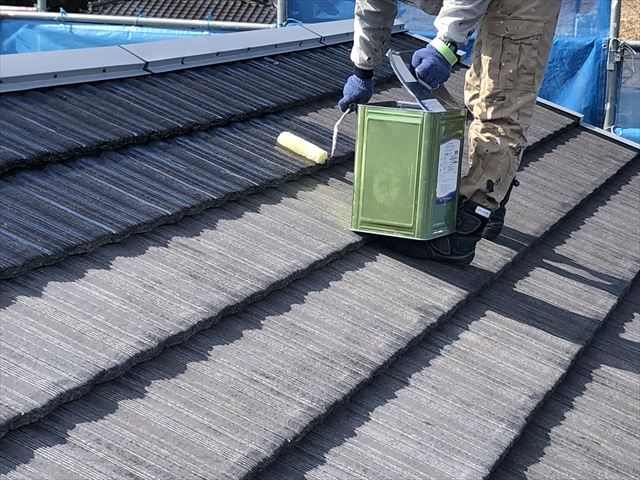 沼津市　屋根塗装　防水