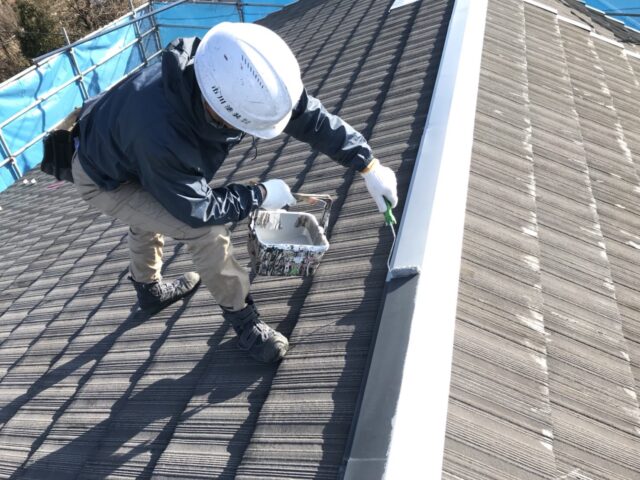 屋根塗装　三島市