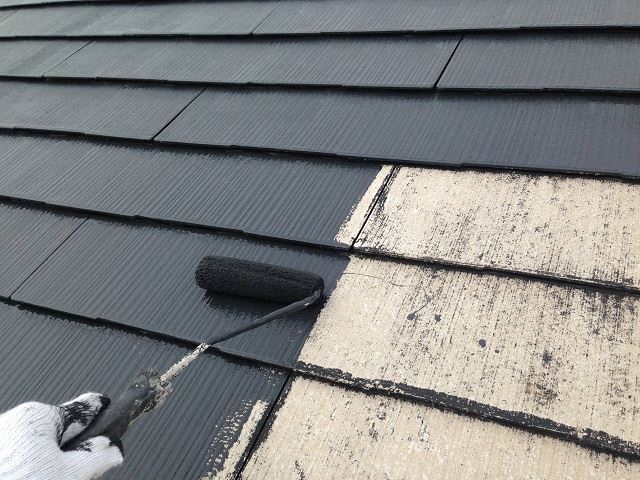 小山町の屋根塗装断熱