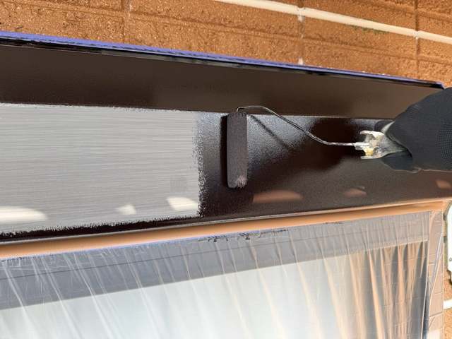 付帯部塗装工事