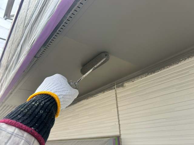 付帯部塗装工事