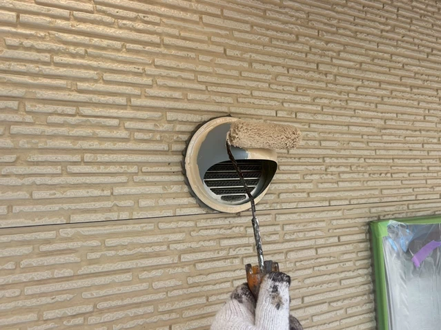 付帯部塗装工事
