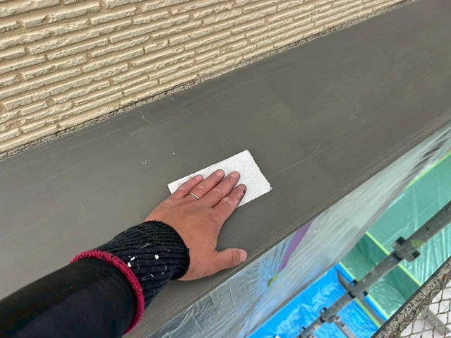 付帯部塗装工事