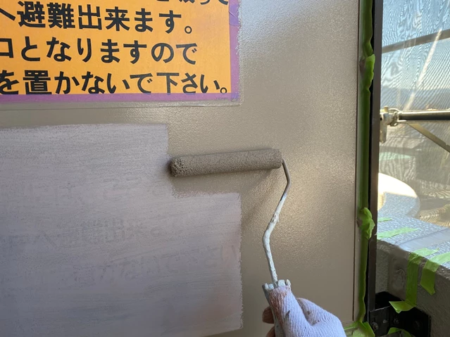 付帯部塗装工事