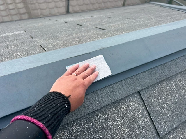 付帯部塗装工事