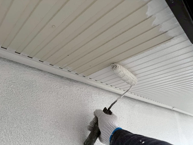 付帯部塗装工事