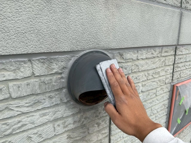 付帯部塗装工事