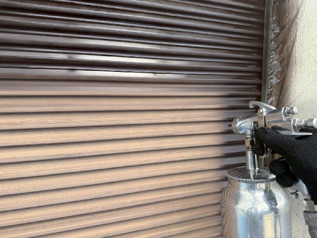 付帯部塗装工事
