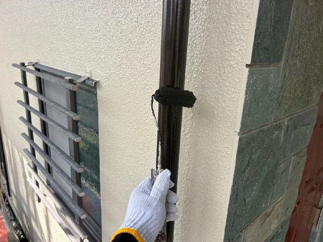 付帯部塗装工事