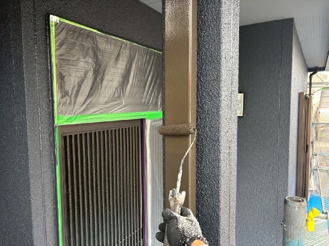 付帯部塗装工事