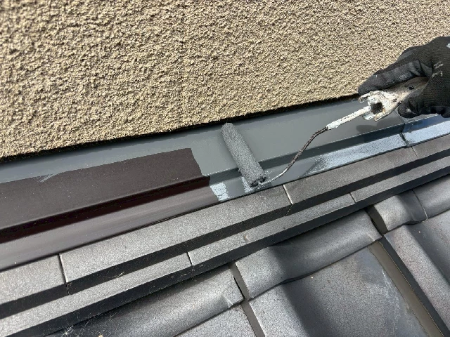 付帯部塗装工事