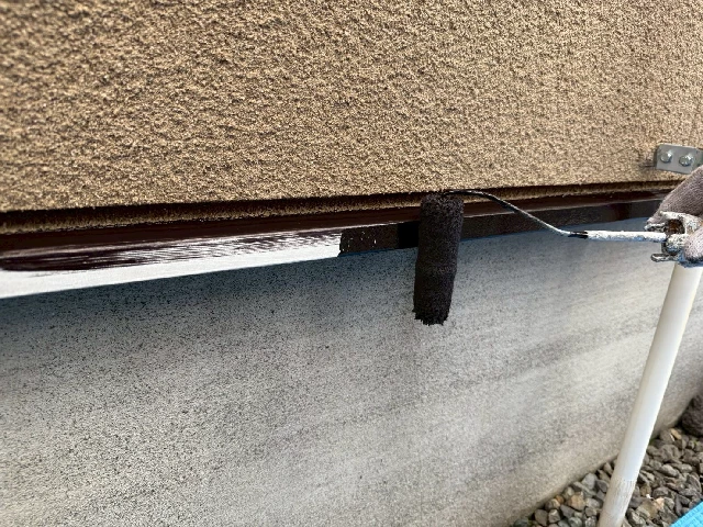 付帯部塗装工事