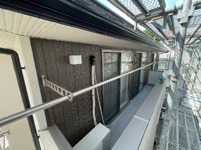 付帯部塗装工事
