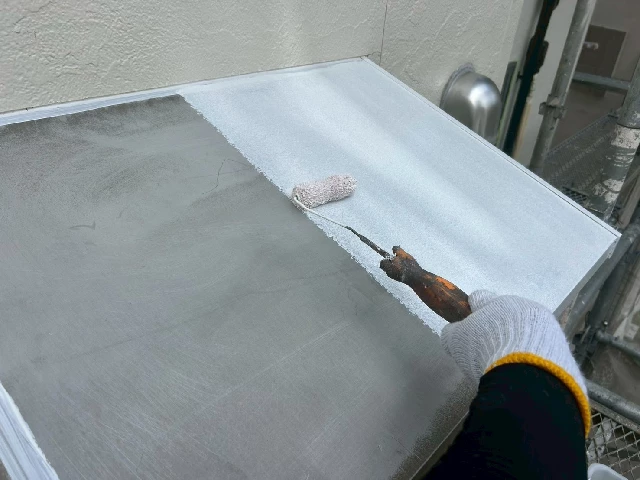 付帯部塗装工事