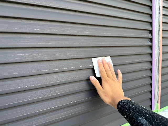 付帯部塗装工事