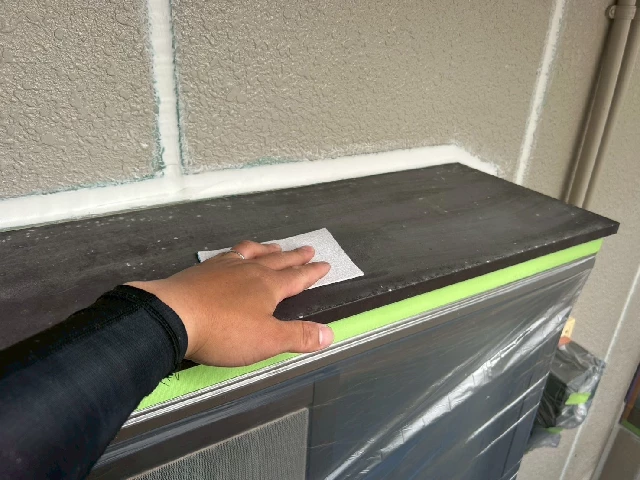 付帯部塗装工事