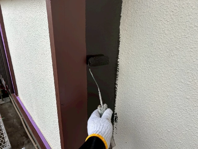 付帯部塗装工事