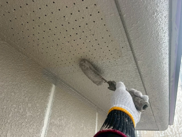 付帯部塗装工事