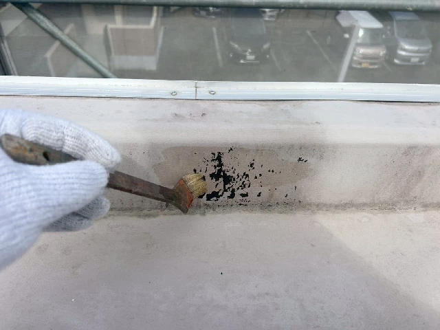 付帯部塗装工事