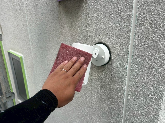 付帯部塗装工事