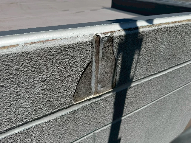 付帯部塗装工事