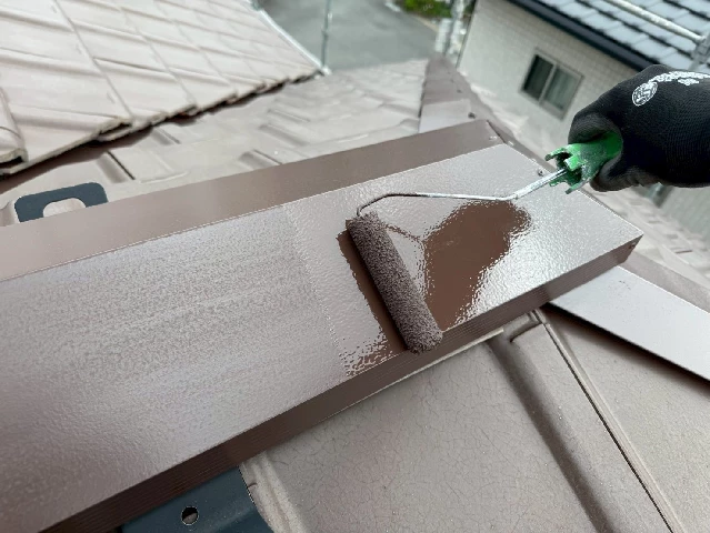 付帯部塗装工事