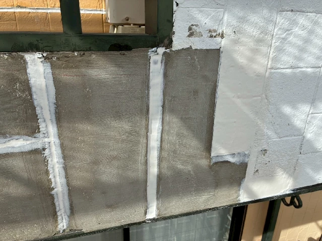 付帯部塗装工事
