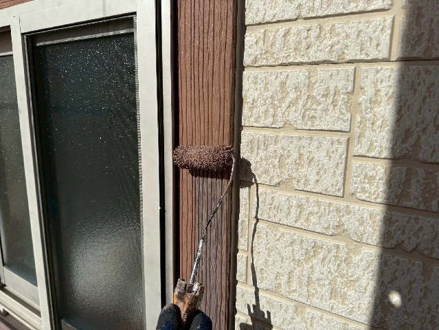 付帯部塗装工事