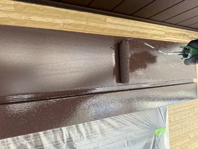 付帯部塗装工事