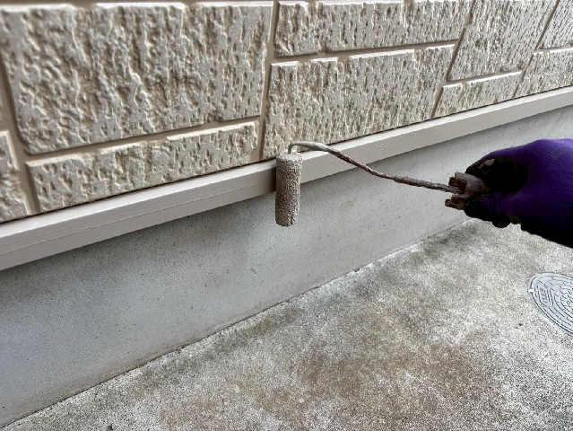 付帯部塗装工事