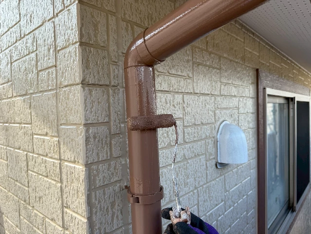 付帯部塗装工事