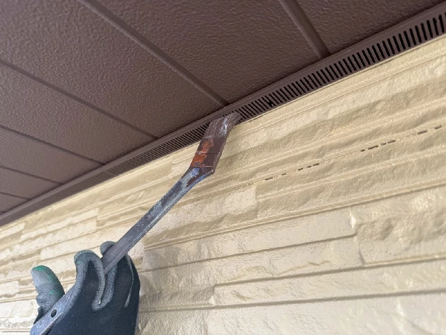 付帯部塗装工事