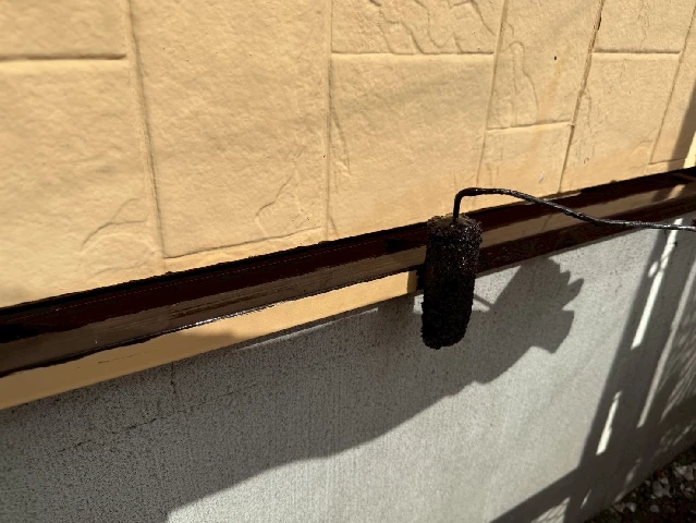 付帯部塗装工事