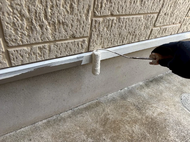 付帯部塗装工事