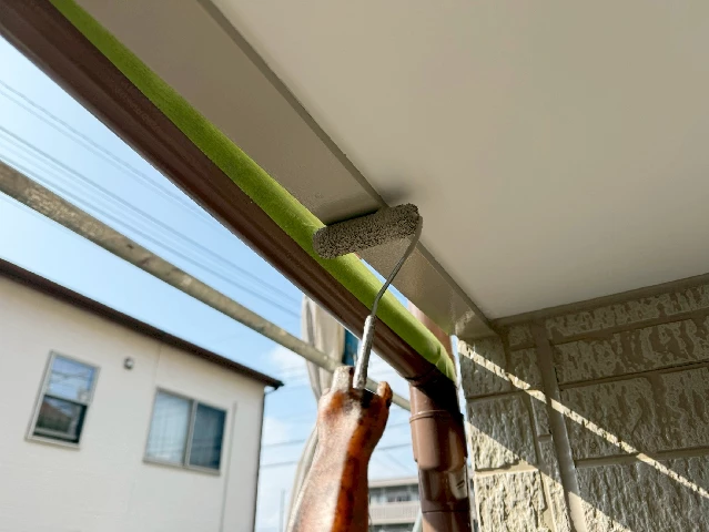 付帯部塗装工事