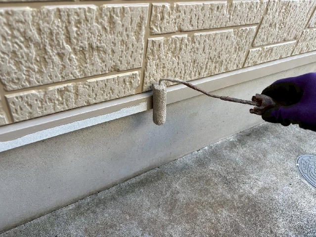 付帯部塗装工事