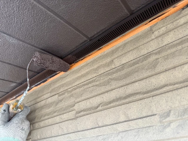 付帯部塗装工事