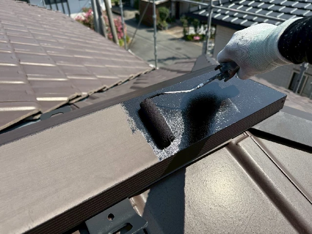 付帯部塗装工事