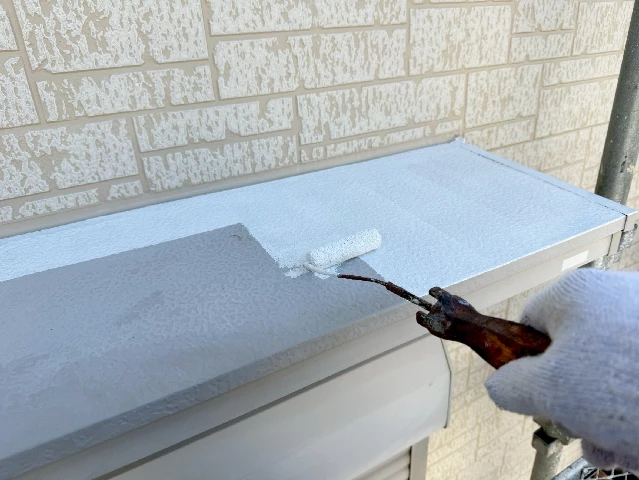 付帯部塗装工事