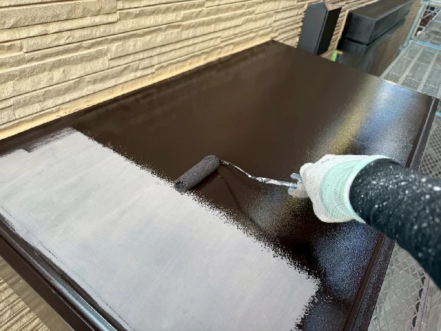 付帯部塗装工事