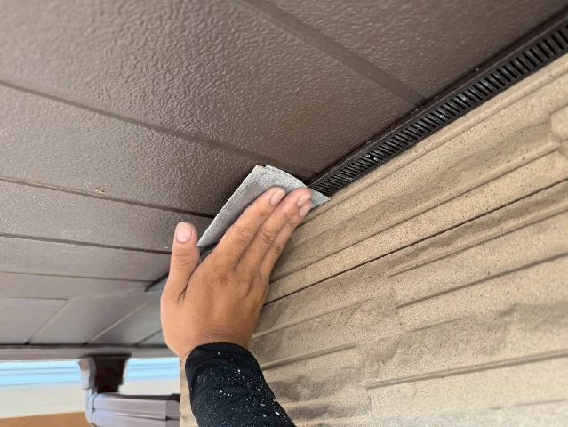 付帯部塗装工事