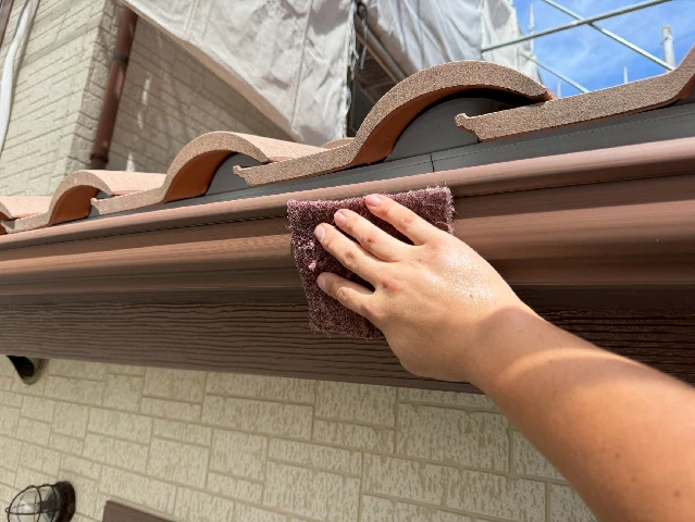 付帯部塗装工事