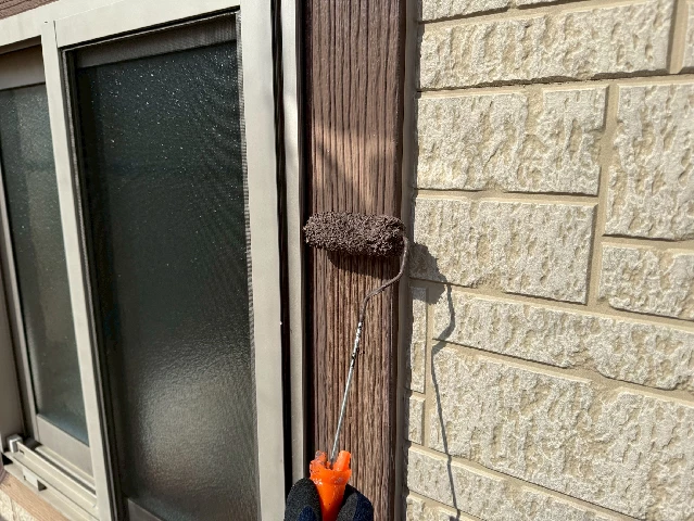 付帯部塗装工事